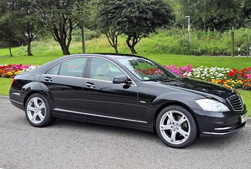 Large Black SClass Mercedes Singletons